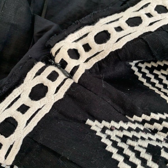 Free People EUC Alexus Embroidered  Skirt 8 - Picture 6 of 7